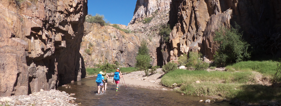 Mirasol has a strong focus on experiential therapy, including monthly hiking, backpacking and camping trips